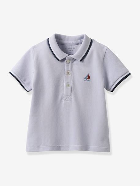 Bébé-T-shirt, sous-pull-Polo maille piquée bébé coton biologique CYRILLUS