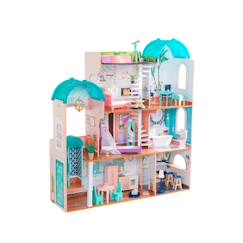 KidKraft - Maison de poupées Camila en bois avec 30 accessoires inclus, son et lumière  - vertbaudet enfant