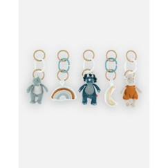 Jouets pour Arche d'éveil - NOUKIE'S - Tiga & Stegi - Multicolore - Papier froissé, pouêt et hochet  - vertbaudet enfant