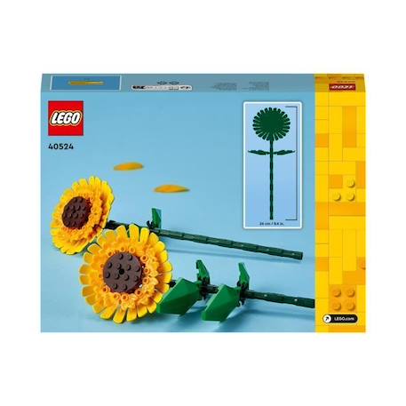 LEGO® 40524 Creator Tournesols, Kit de Construction de Fleurs Artificielles, Chambre d'Enfant ou Décoration de Maison JAUNE 6 - vertbaudet enfant 