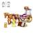 LEGO® 43233 Disney Princess L’Histoire de Belle - La Calèche, Jouet avec Mini Poupée Princesse, La Belle et la Bête JAUNE 2 - vertbaudet enfant 