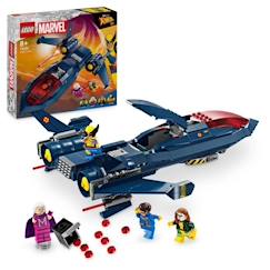 LEGO® 76281 Marvel Le X-Jet des X-Men, Jouet d'Avion, Chasseur avec Minifigurines de Super-Héros : Wolverine  - vertbaudet enfant