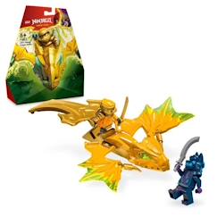 LEGO® 71803 NINJAGO L’Attaque du Dragon Rebelle d’Arin, Jouet Ninja de Dragon et Figurines incluant Arin avec Mini-Katana  - vertbaudet enfant