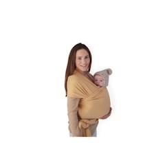 Echarpe de portage porte-bébé Mushie jaune  - vertbaudet enfant