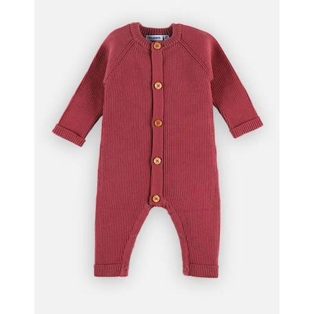 Bébé-Salopette, combinaison-Combinaison en tricot