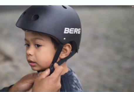 Casque Vélo et trotinette Small - BERG - Mixte - Acier robuste - Plastique durable - Vélo loisir NOIR 2 - vertbaudet enfant 