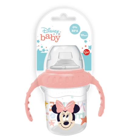 Disney Baby - Tasse Apprentissage Avec Ance Minnie ROSE 2 - vertbaudet enfant 