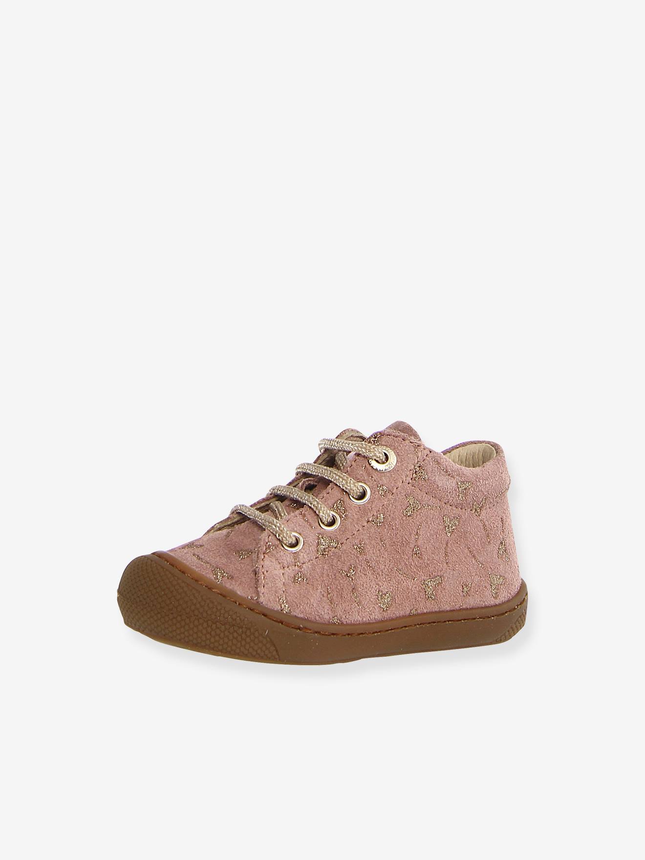 Bottes En Daim Vert Olive Naturino Pour Fille - Taille 24, Semelle Caoutchouc, Neuves Sans Boîte