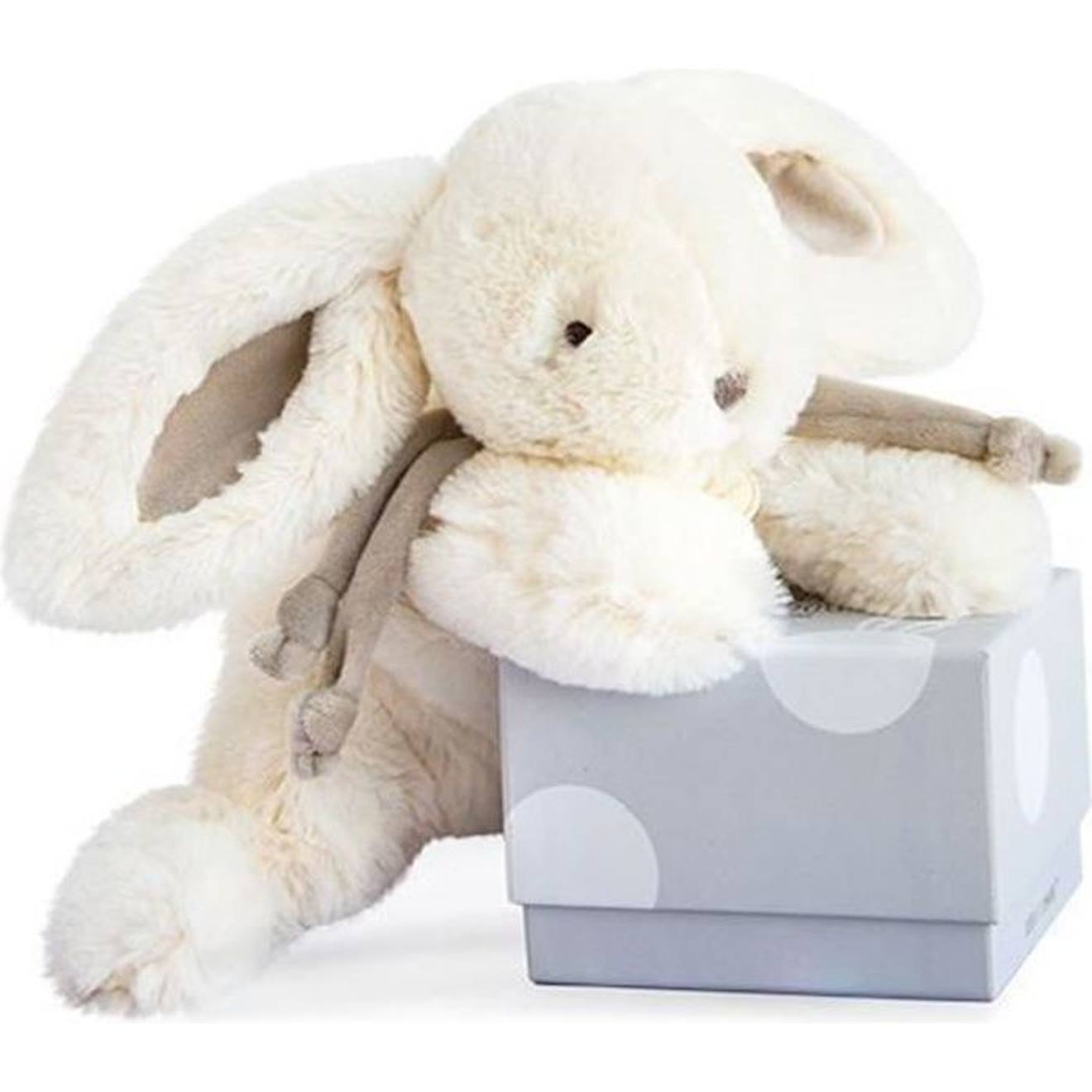 DOUDOU ET COMPAGNIE Lapin Bonbon Lapin Bonbon Taupe 30cm