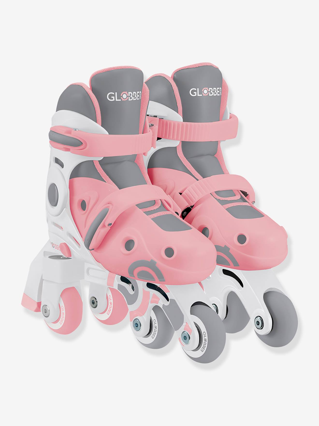GULOVEJ® Rollers en Ligne Réglables pour Enfants Garçons et Filles Hommes Femmes Rouge Taille M