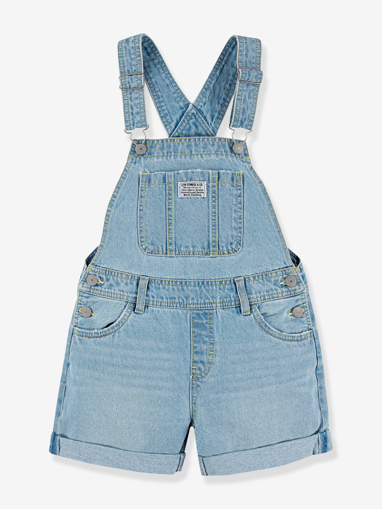Salopette courte en jean Levi's bleu Levi's