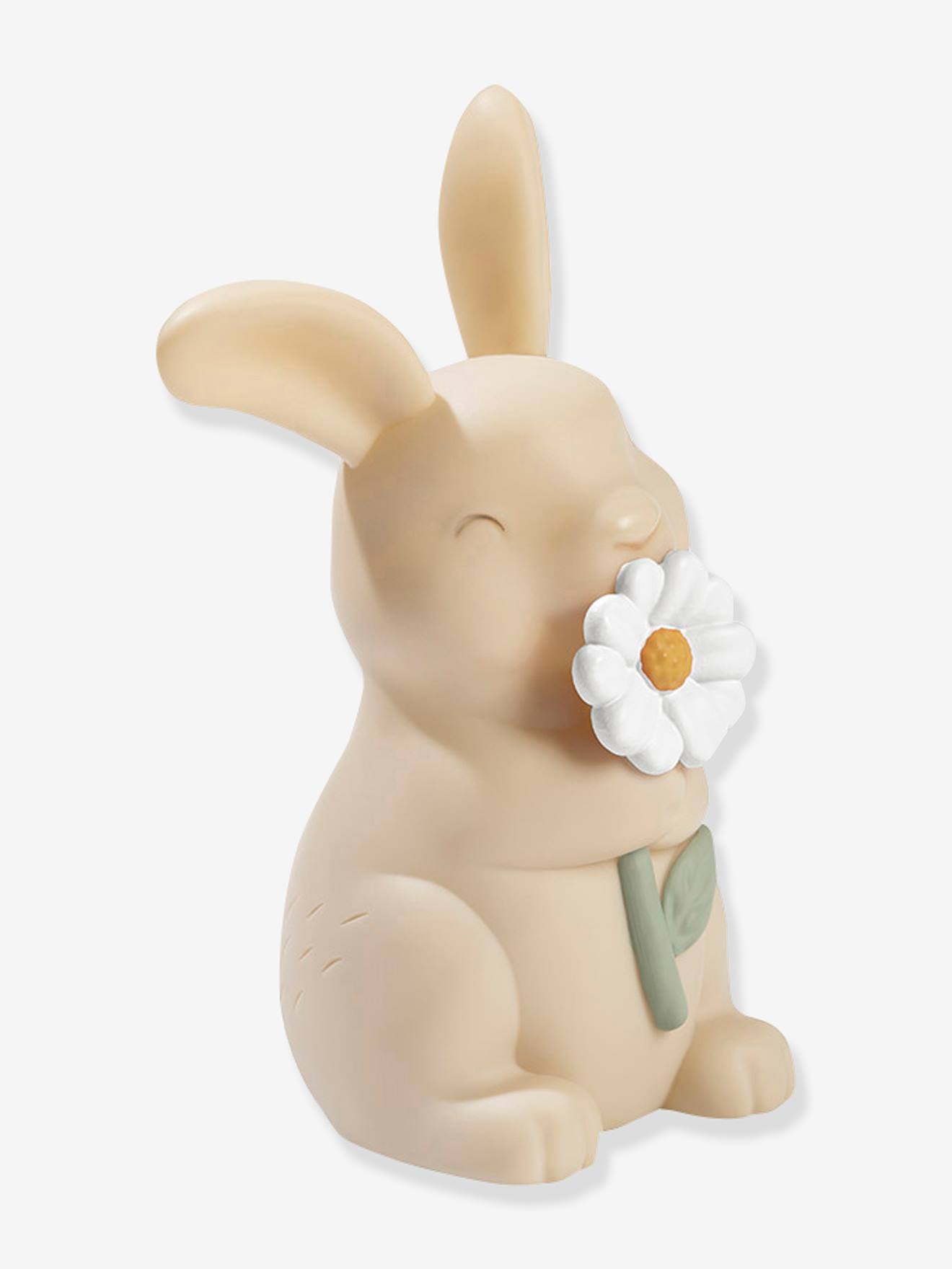 Lampe - Home Deco Kids - Lapin - Led - Table - Blanc Et Gris - Maison