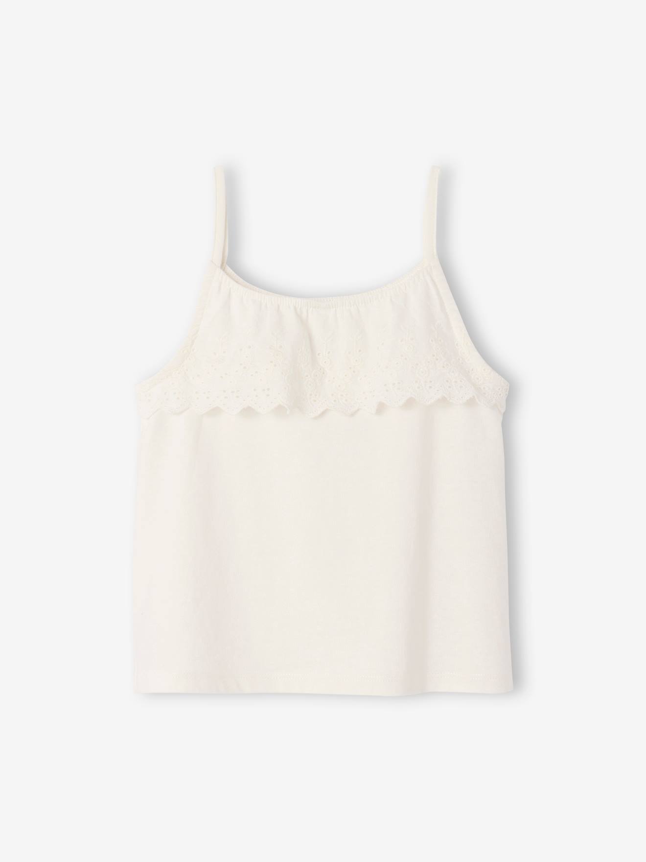 Lot de 3 débardeurs en jersey - Blanc/cerises - ENFANT | H&M CA