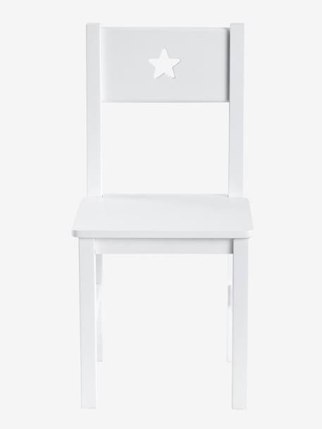 Chaise maternelle, assise H. 30 cm LIGNE SIRIUS blanc+gris 3 - vertbaudet enfant 