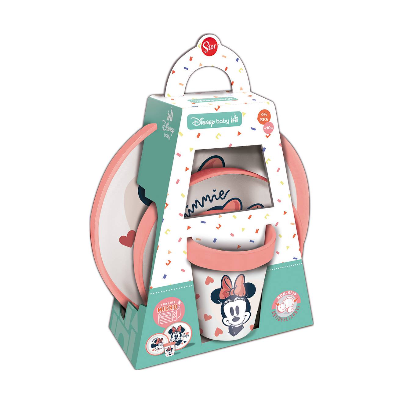 Set Vaisselle Reine Des Neiges 3 Pièces - Micro-Ondable Sans BPA