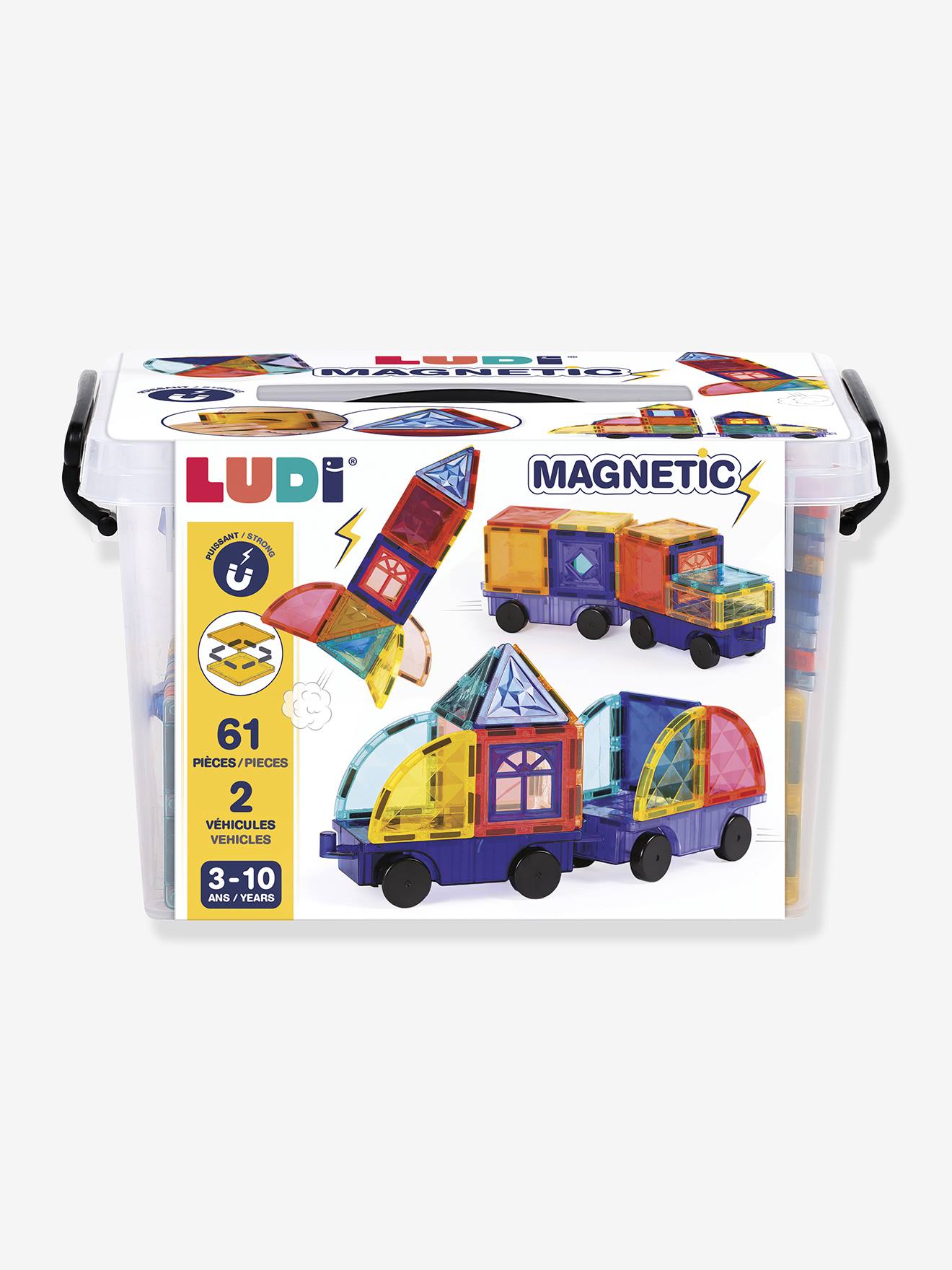 MAGNIKON Jeu de loto magnétique pour enfants à partir de 3 ans, jeu de mémoire de loto, 54 aimants, 6 terrains de jeu double face, voitures de loto d'images, jeu éducatif à MAGNIKON Jeu de loto magnétique pour enfants à partir de 3 ans, jeu de mémoire de loto, 54 aimants, 6 terrains de jeu double face, voitures de loto d'images, jeu éducatif à