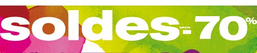 Soldes jusqu'à -70%