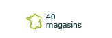 40 magasins