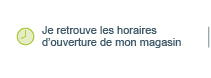 Horaires magasin