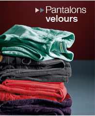 Pantalons velours