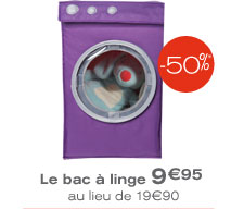 le bac &agrave; linge