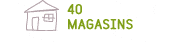 40 magasins