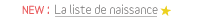 liste de naissance
