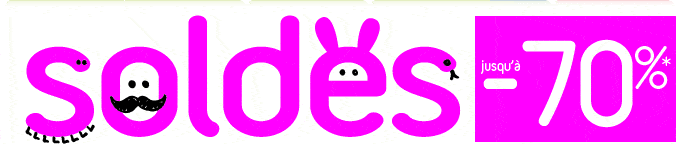soldes jusqu'à - 70%
