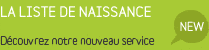 liste de naissance