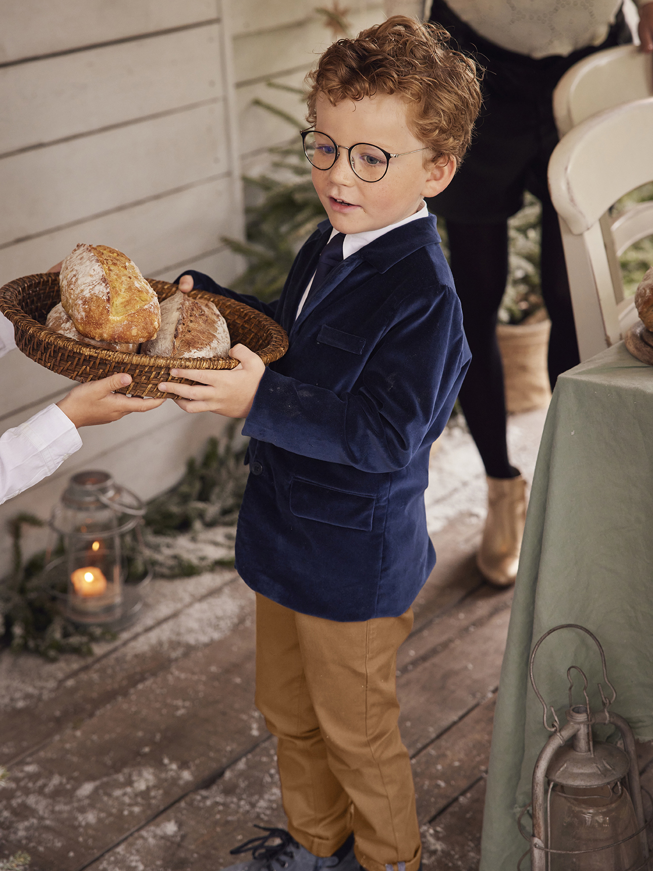 Coffret De Noel Chemise Et Cravate Garcon Blanc Vertbaudet