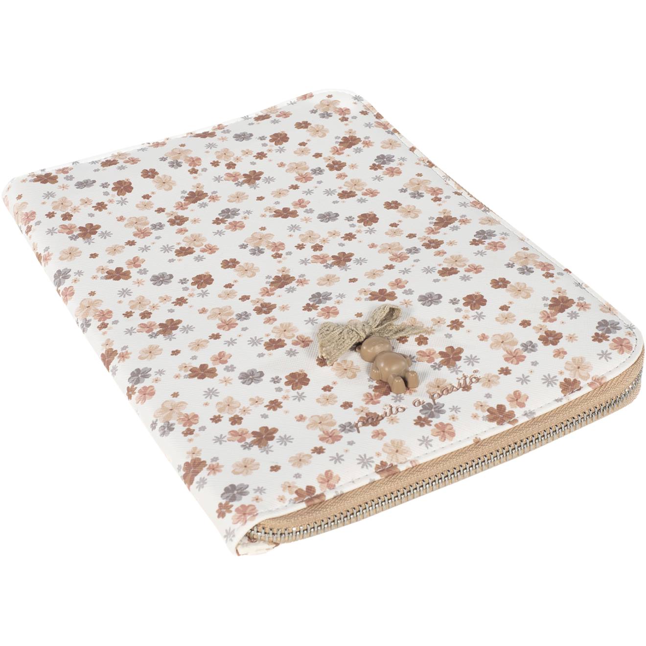 Protège Carnet De Santé Somerset Blanc, Rose, Marron (Pasito a pasito) - Image 1