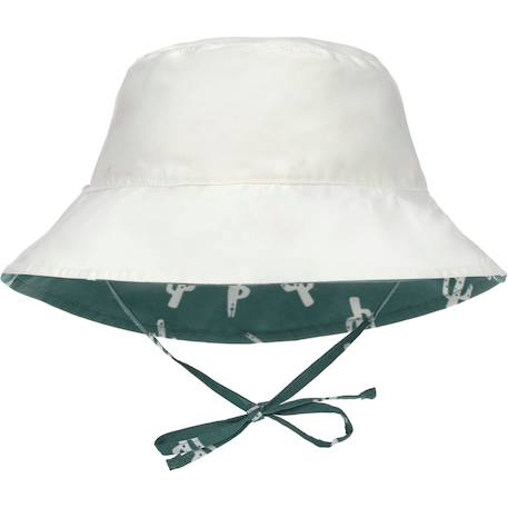 Bob anti-uv Blanc - Chameaux+Vert 5 - vertbaudet enfant 