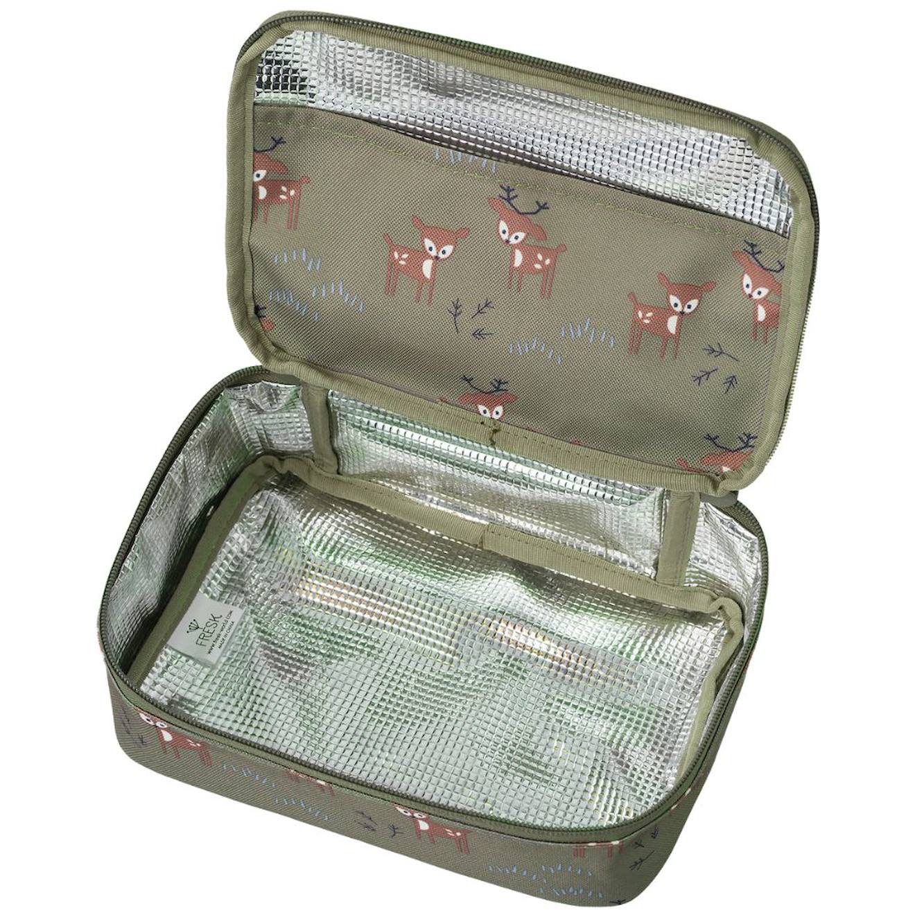 Lunch Bag Isotherme Seahorse (2,5 L) Olive, Marron,blanc (Fresk) - Image 2