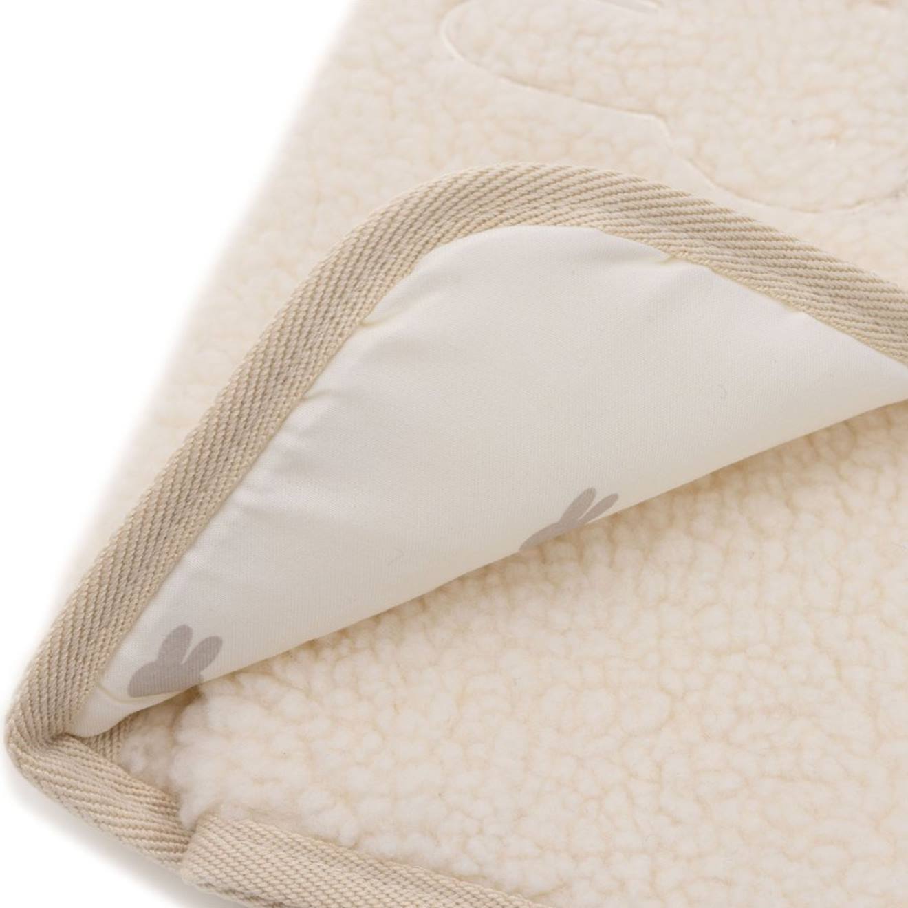 Tapis À Langer Boucle Naturel Beige Lapin (Jollein) - Image 2