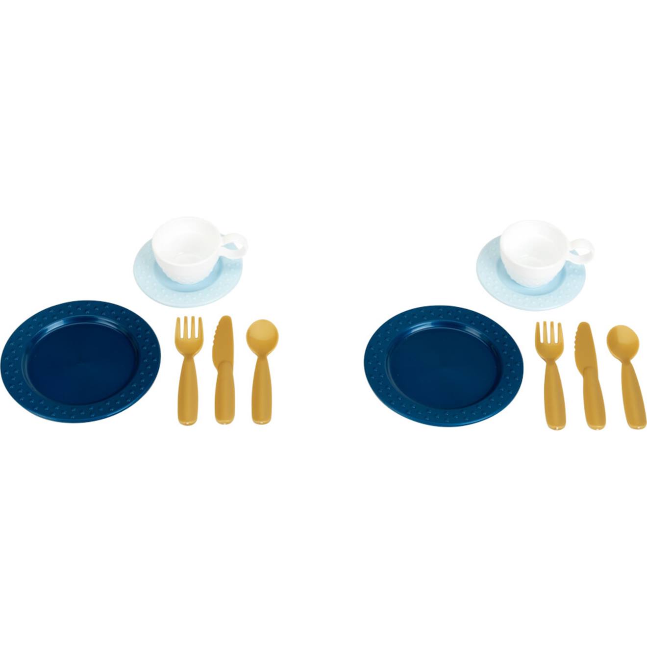 Emma's Kitchen - Set De Vaisselle Pour Deux Bleu