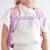 Sac à dos isotherme fleurs du jardin Violet, blanc, jaune 5 - vertbaudet enfant 