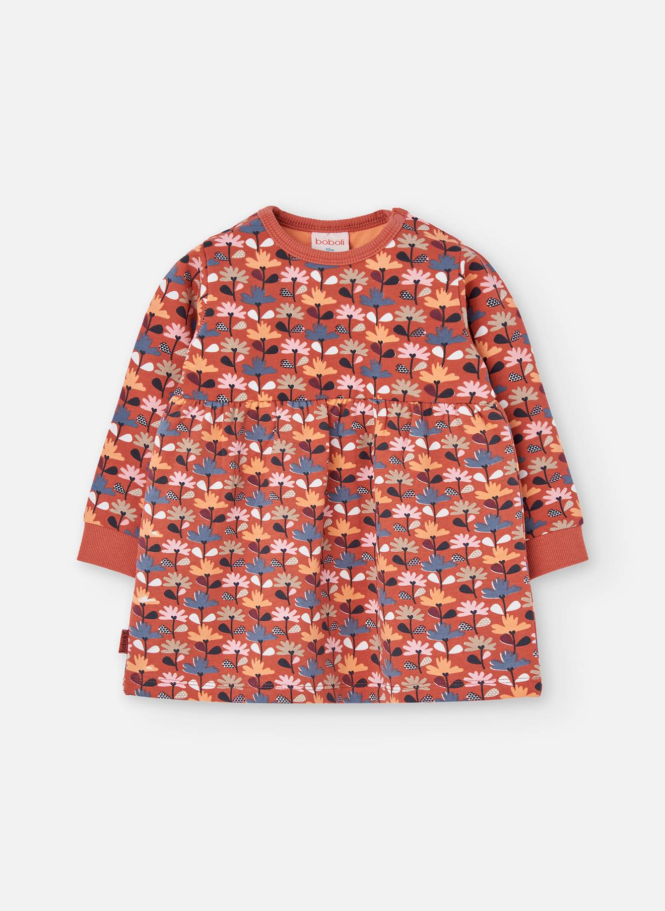 Robe À Fleurs Multicolore