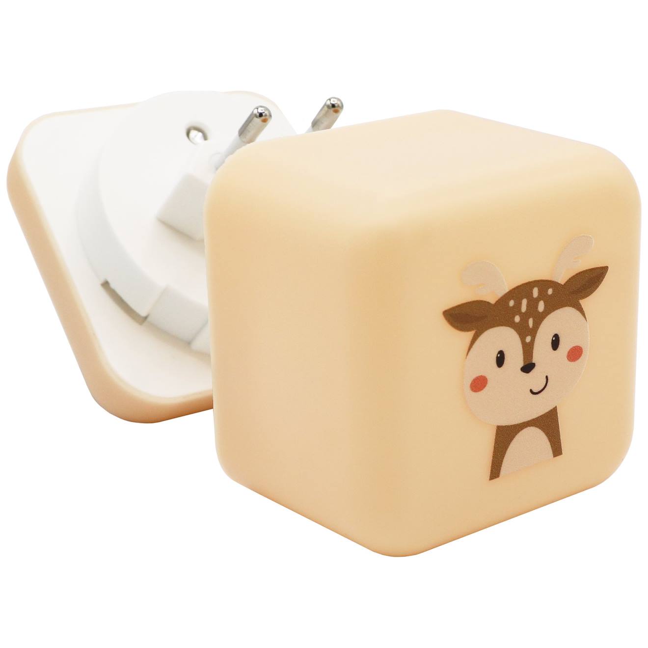 Veilleuse Nomade Cube B Orange (Cloud B) - Image 1