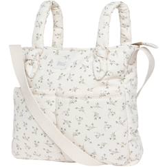 Puériculture-Sac à poussette sophie olive bloom canvas