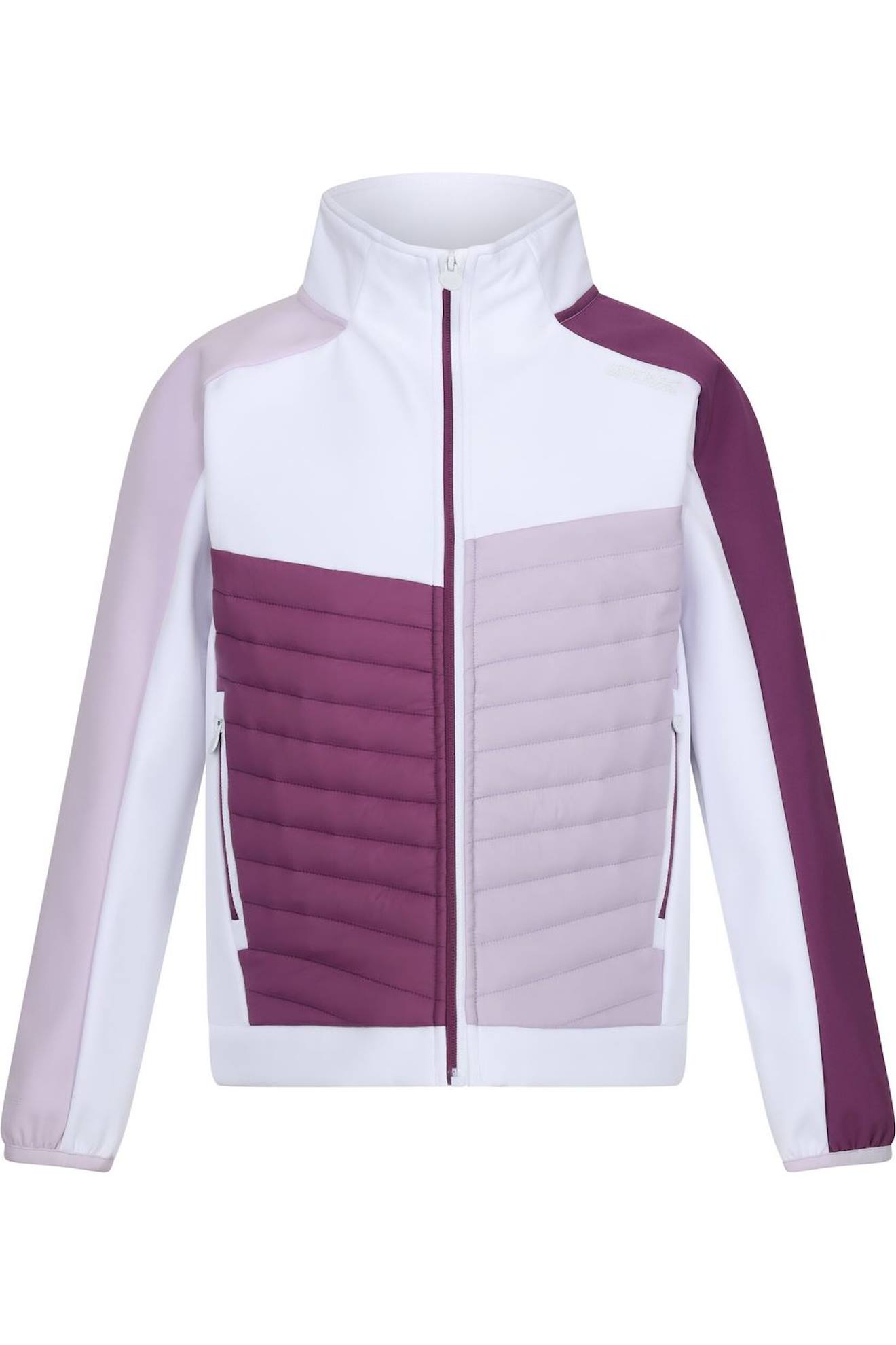 Veste Enfant Softshell Brynden Blanc / Lilas Pâle