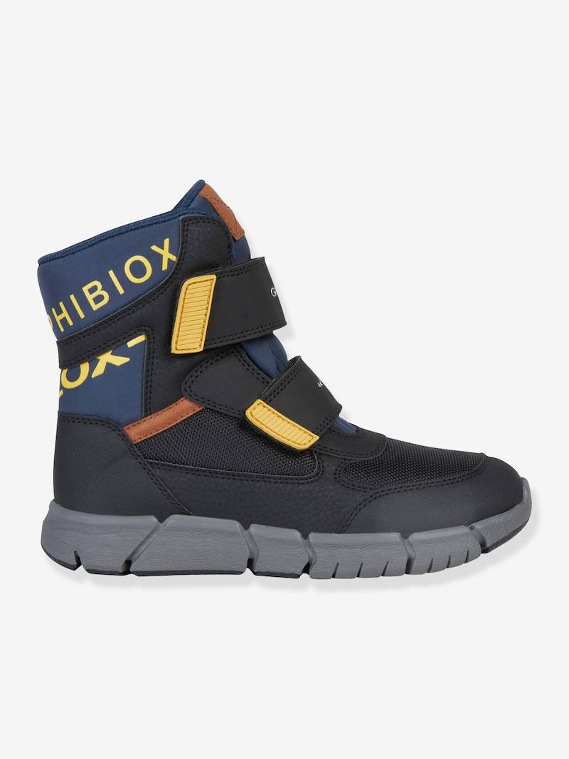 Geox J Flexyper Boy B ABX Stivaletti Bambini - Scarpe In Pelle Comode, Traspiranti E Impermeabili Per Ragazzi