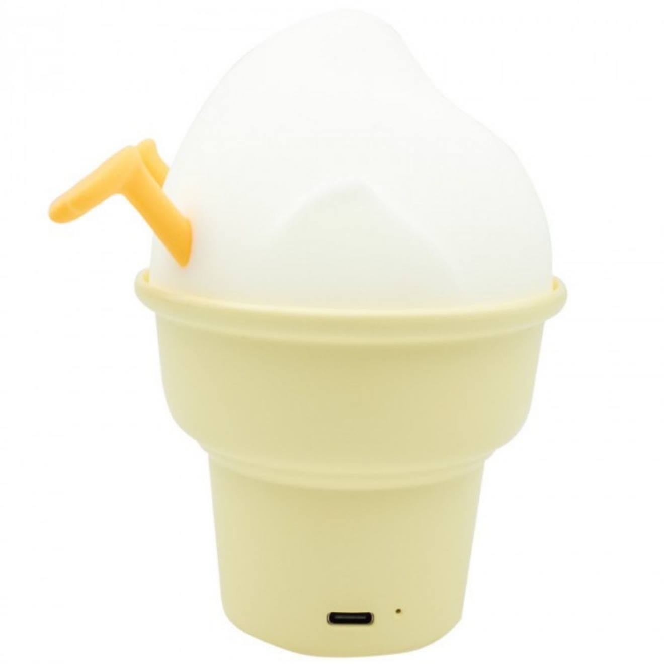 Veilleuse Rechargeable Glace Blanc, Jaune (mary's) - Image 2