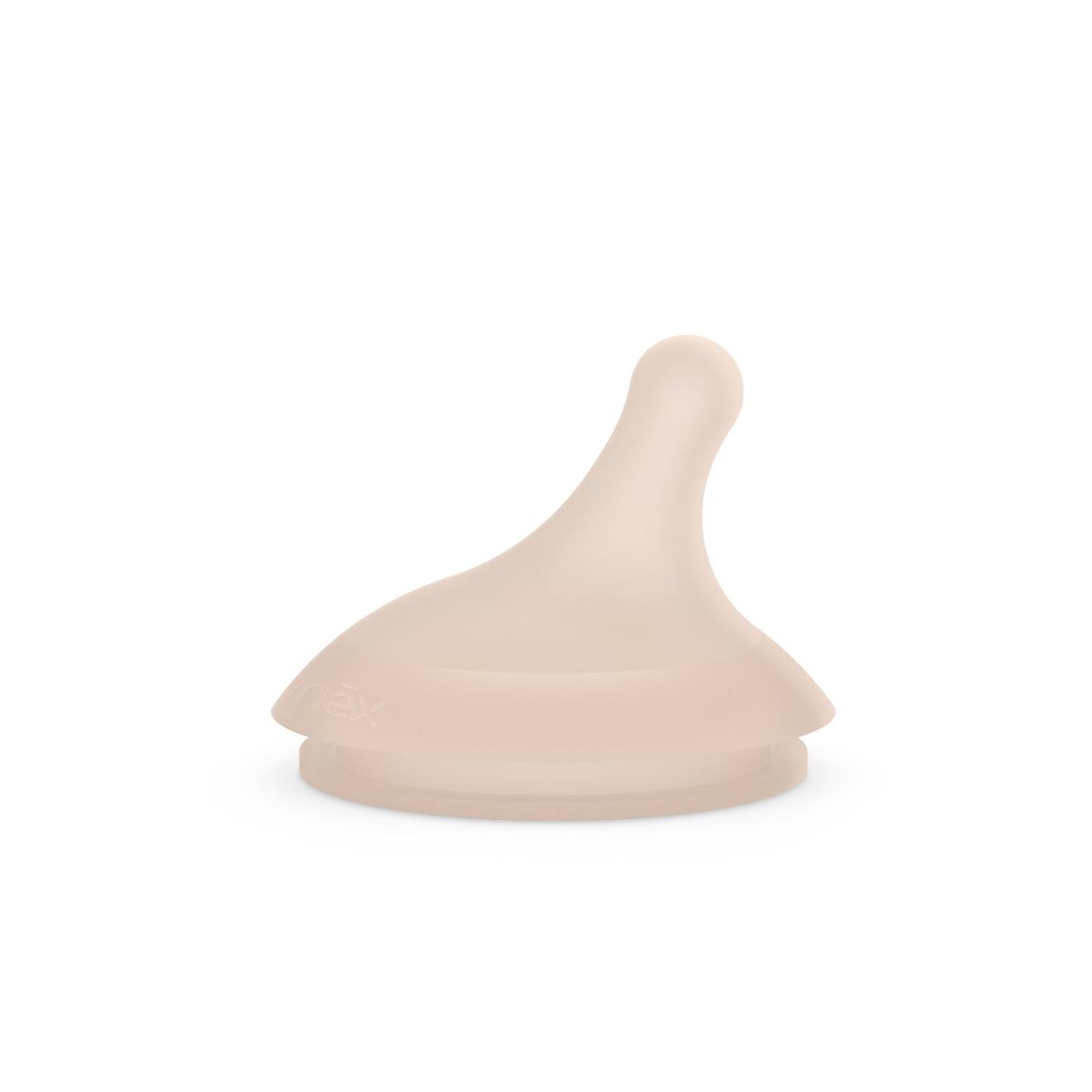 Lot De 2 Tétines Pour Biberon Anti-colique Débit Dense Caramel Zero.zero Beige Foncé