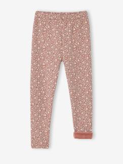 -Legging fille doublé maille polaire