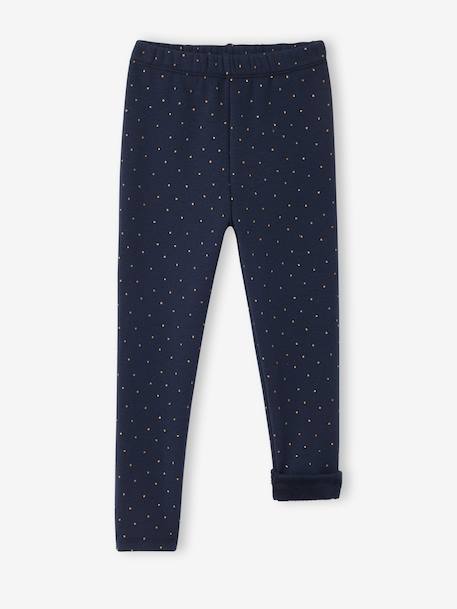 Legging fille doublé maille polaire  - vertbaudet enfant