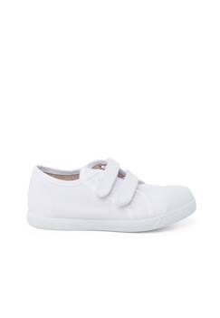 Chaussures-Chaussures garçon 23-38-Baskets, tennis-Baskets souples en toile éco à scratch