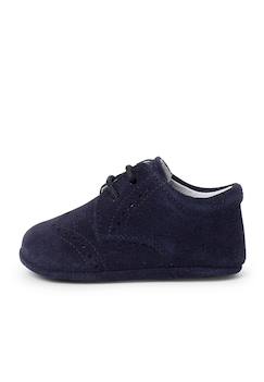 Chaussures-Chaussures bébé 17-26-Marche garçon 19-26-Bottines bébé en cuir style blucher