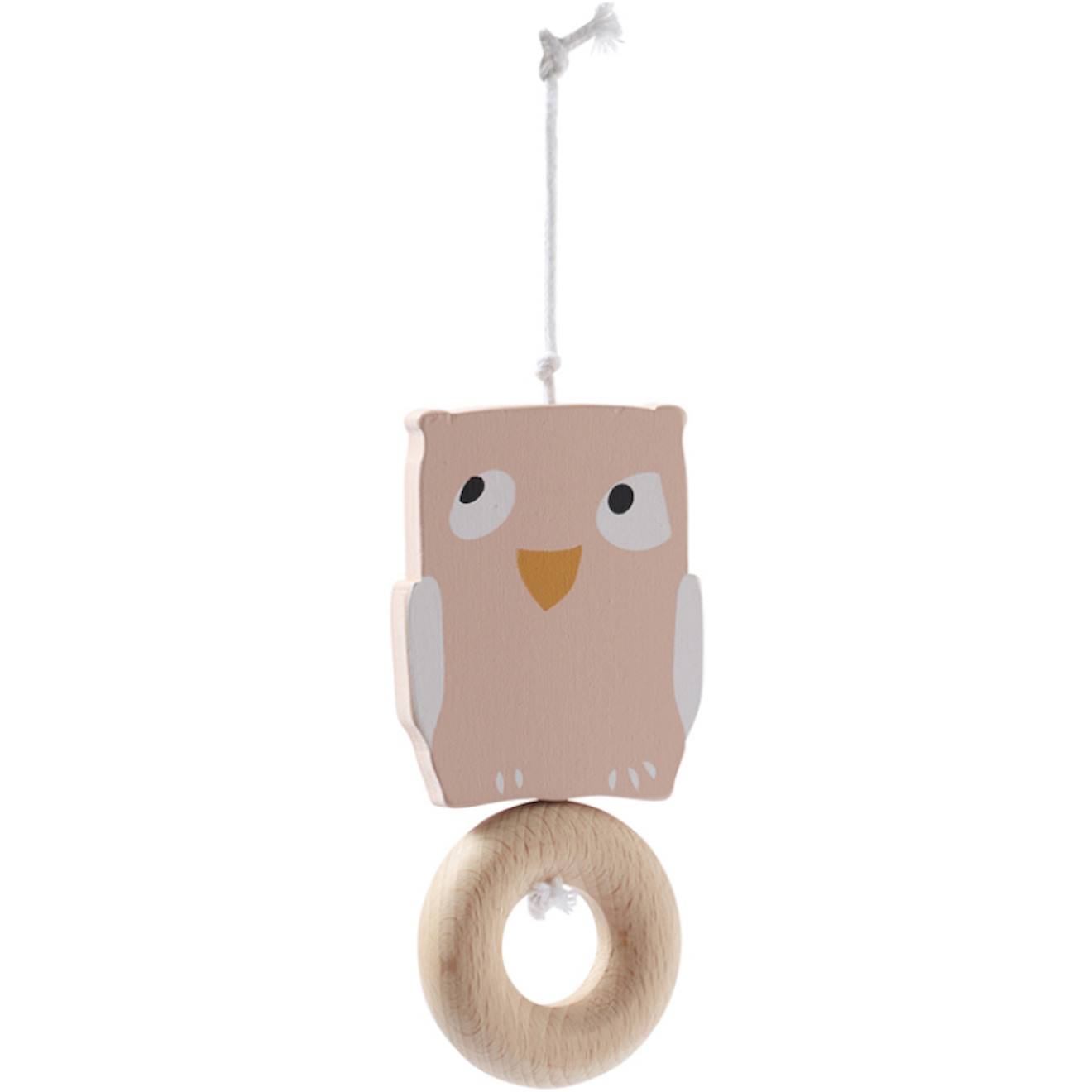 Jouets À Suspendre Pour Arche De Jeux Edvin Marron, Rose, Gris (Kid's Concept) - Image 1