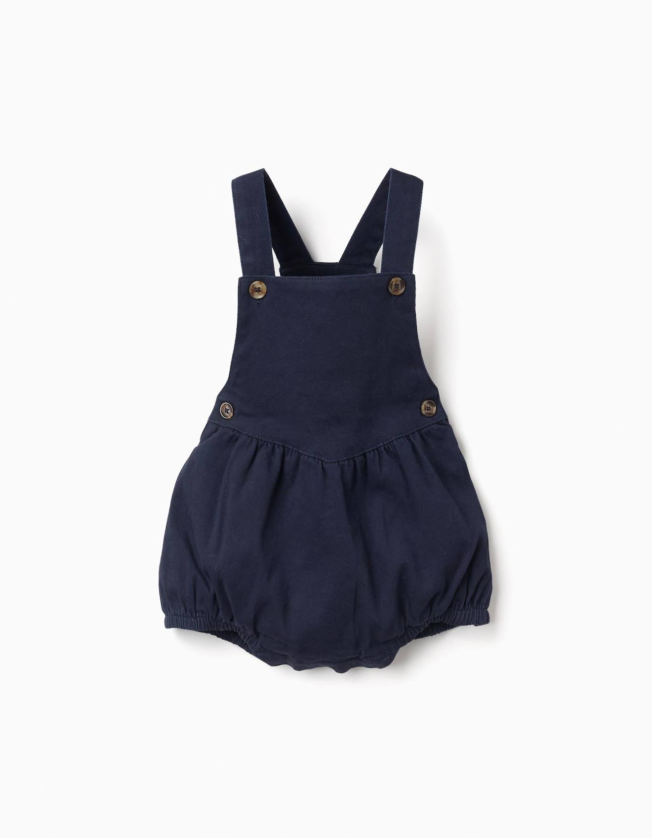 Combinaison En Sergé Avec Doublure En Coton Bleu Foncé