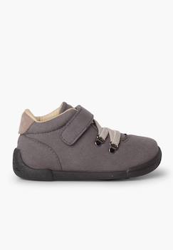 Chaussures-Chaussures fille 23-38-Chausson renforcé avec lacets élastiques et sangle adhérente